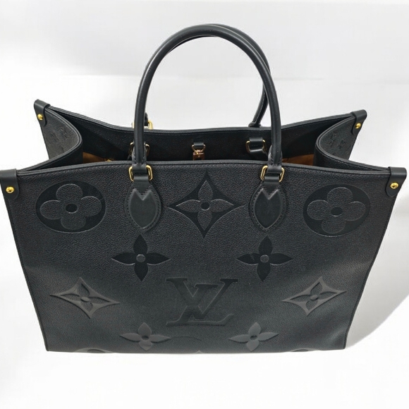 ✨️Excellent Condition Authentic Louis Vuitton Empreinte OnTheGo Gm Monogram - Picture 12 of 16